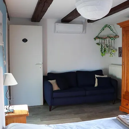 公寓 Sous Les Toits Du Zinc - Climatise 科尔马